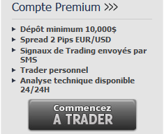 Compte premium UFX Markets