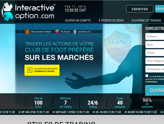 La site d'Interactive Option